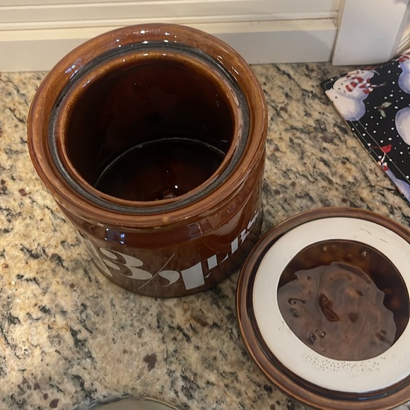 Vintage Aramis Stoneware Jar with Lid - 70s Handcrafted Pottery - Home Decor - Picture 5 of 6